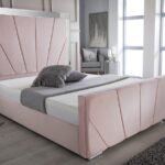 Olivia Mirror Headboard Bed