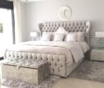 Oxford Wingback Bed