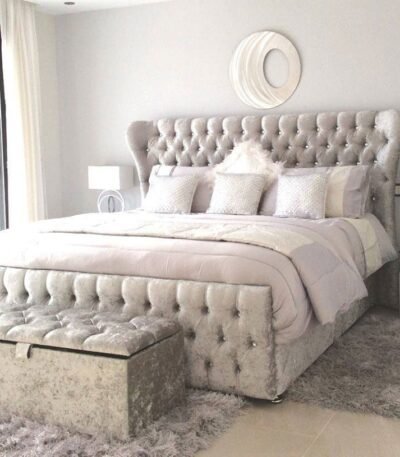 Oxford Wingback Bed