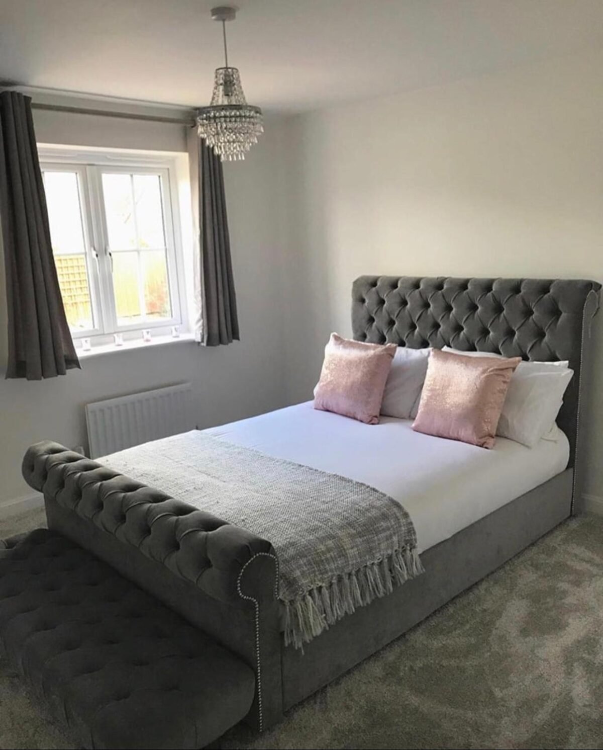 Bespoke Park Lane Bed With 54-Inch standard headboard