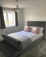 Bespoke Park Lane Bed With 54-Inch standard headboard