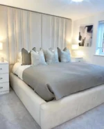 Chateaux Bed, Chateaux Bespoke Wall Headboard Bed,4ft Wall Headboard Bed