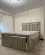 Bespoke Celine Gas Lift Storage Bed