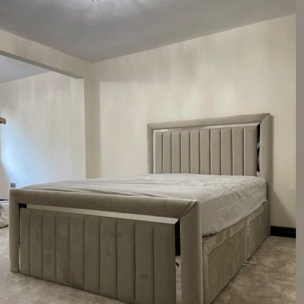 Bespoke Celine Gas Lift Storage Bed