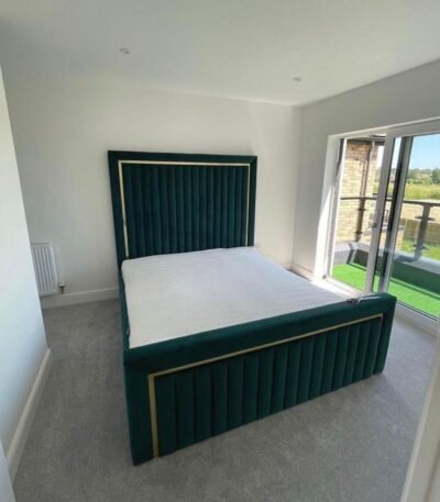 Dark Green Ottoman Bed