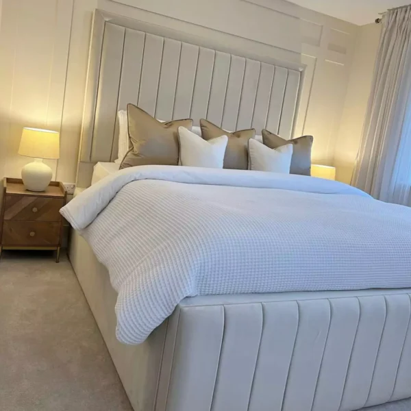 Luxury White Aria Bed