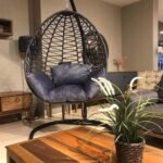 Indoor/Outdoor Wicker Swing Chair
