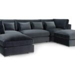 Belgravia Slate U Shape Corner Sofa