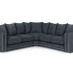 Bentley Charcoal Large Corner Sofa