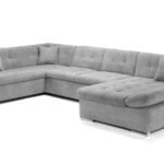Bergen Sofabed Grey Left Hand Facing U Shape Corner
