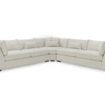 Monaco Stone Large Corner Sofa
