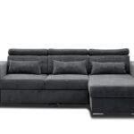 Luke Sofa Bed With Storage - Grey
